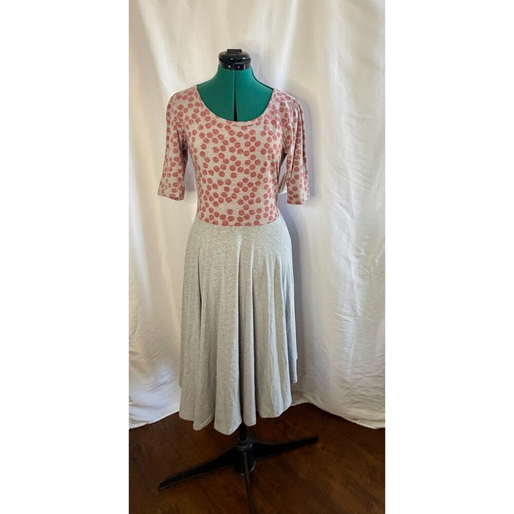 NWT LuLaRoe Nicole fit-and-flare dress. Size medium